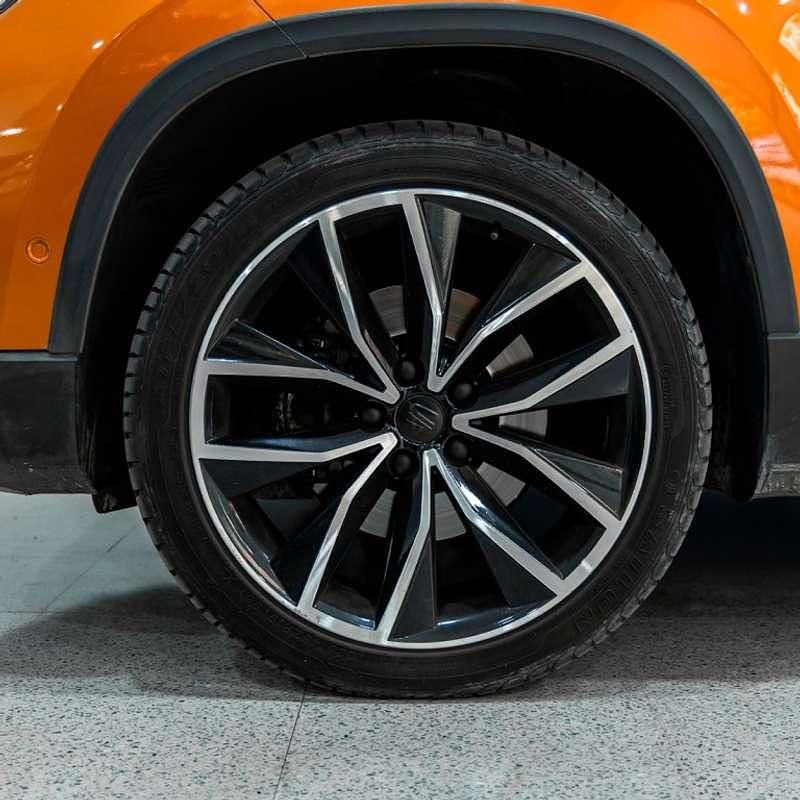 Usado Seat Ateca 4Drive 190 CV (139 kW) 2017 Naranja SUV