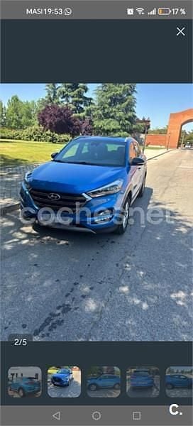 Usado Hyundai Tucson GO! 131 HP (96 kW) 2018 Azul SUV