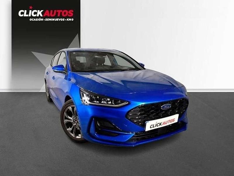 Usado Ford Focus ST-Line 126 CV (92 kW) 2024 Azul Berlina