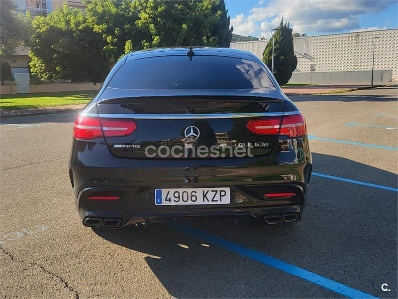 Usado Mercedes GLE63 AMG 585 CV (430 kW) 2019 Negro Coupe