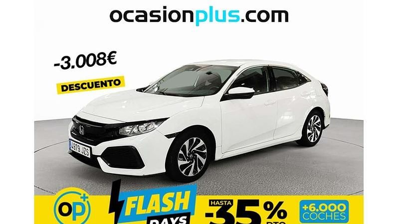 Usado Honda Civic Comfort 129 CV (94 kW) 2017 Blanco Utilitario