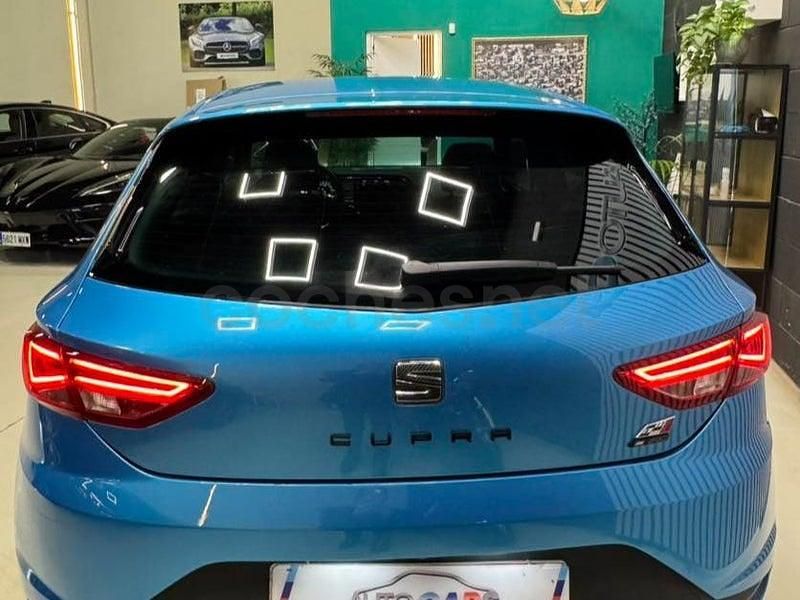 Usado Seat Leon CUPRA 290 CV (213 kW) 2016 Azul Berlina