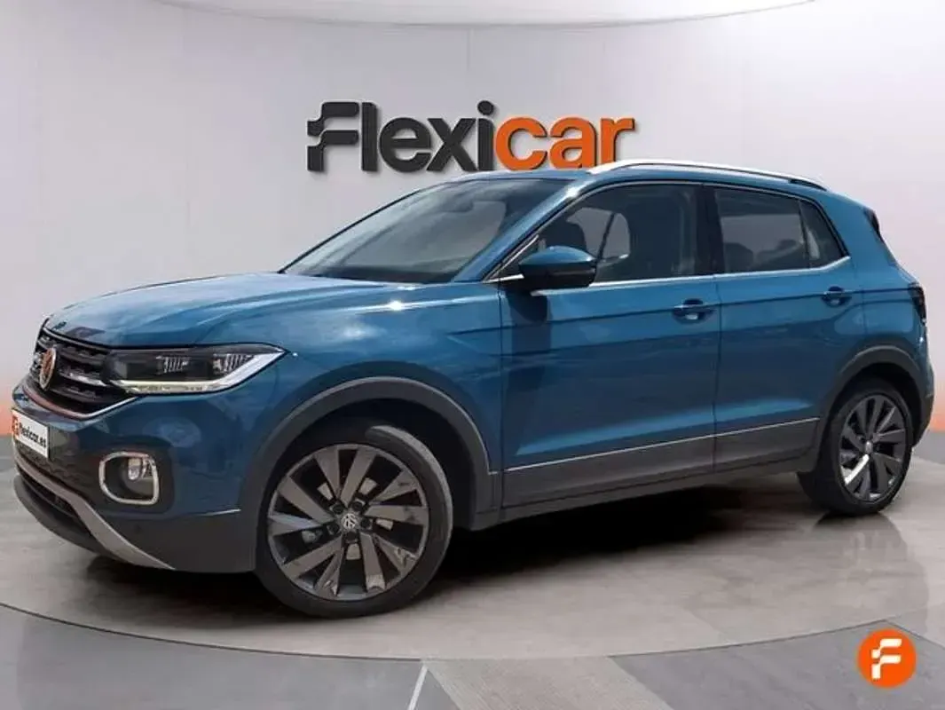 Usado VW T-Cross Advance 95 CV (69 kW) 2020 Azul SUV