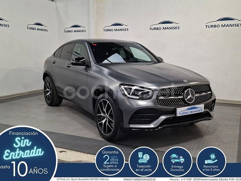 Gris / plata Usado 2021 Mercedes GLC300 Coupe | 49.990 € (Un poco caro) - Imagen 1/4