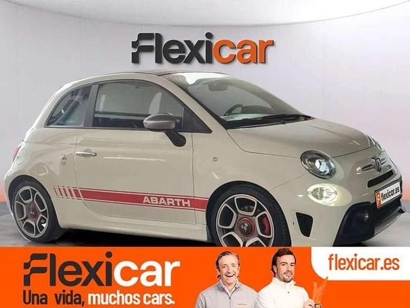 Blanco Usado 2021 Abarth 595C Turismo Descapotable | 19.790 € (Precio justo) - Imagen 1/4