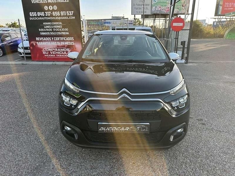 Usado Citroën C3 Feel 82 CV (60 kW) 2022 Negro Utilitario