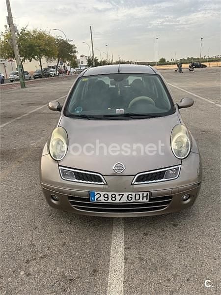 Marrón Usado 2008 Nissan Micra Acenta Utilitario | 3490 € (Buen precio) - Imagen 1/4