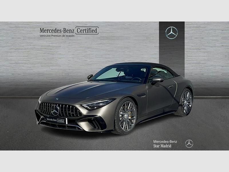 Usado Mercedes SL63 AMG AMG 585 CV (430 kW) 2024 Gris Descapotable