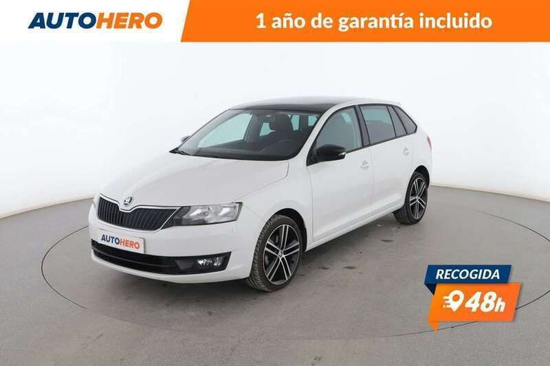 Blanco Usado 2015 Skoda Rapid Style Utilitario | 11.499 € (Precio justo) - Imagen 1/3
