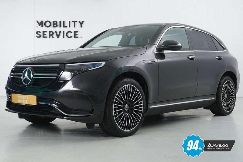 Usado Mercedes EQC400 300 kW (408 CV) 2020 Negro SUV