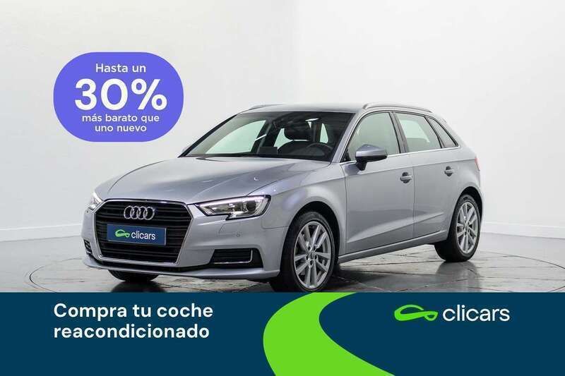 Gris Usado 2019 Audi A3 Sportback Design Utilitario | 19.290 € (Buen precio) - Imagen 1/4