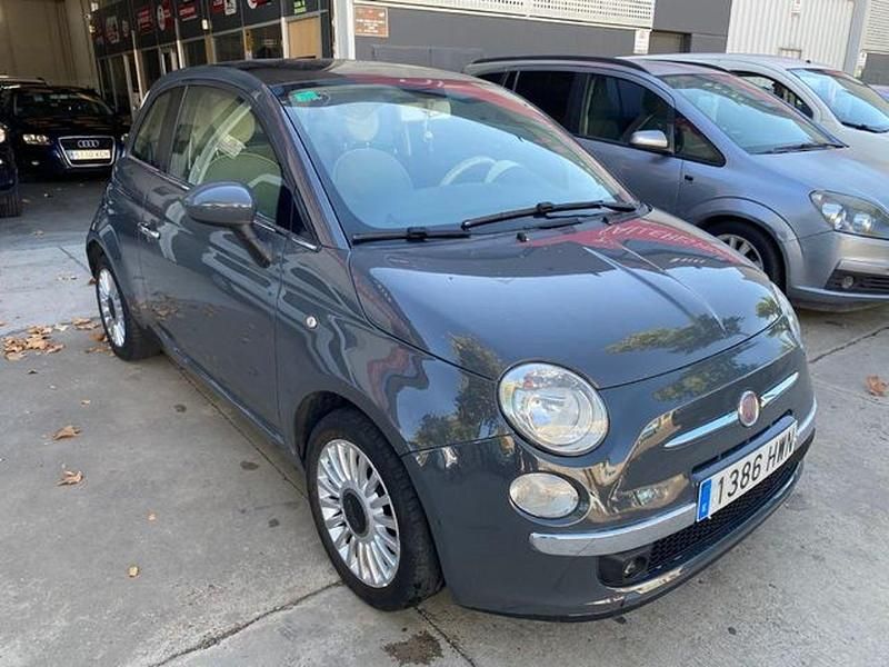 Usado Fiat 500 Lounge 69 HP (50 kW) 2014 Cinzento Sedan