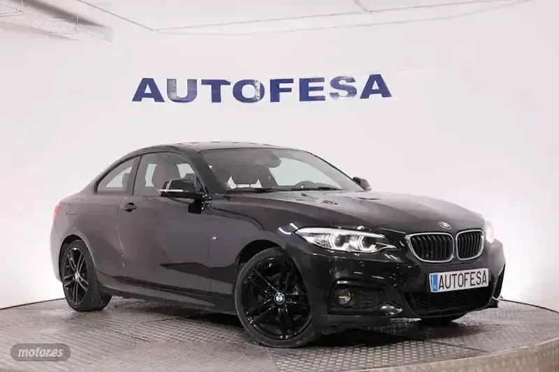 Usado BMW 220 M Sport 184 CV (135 kW) 2018 Negro Coupe
