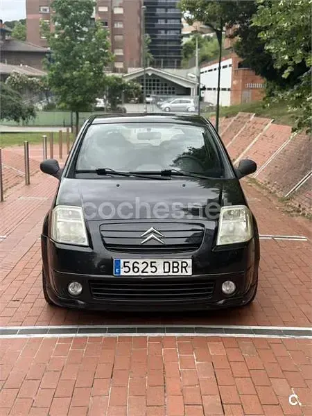 Usado Citroën C2 VTR Sport 75 CV (55 kW) 2005 Negro Utilitario