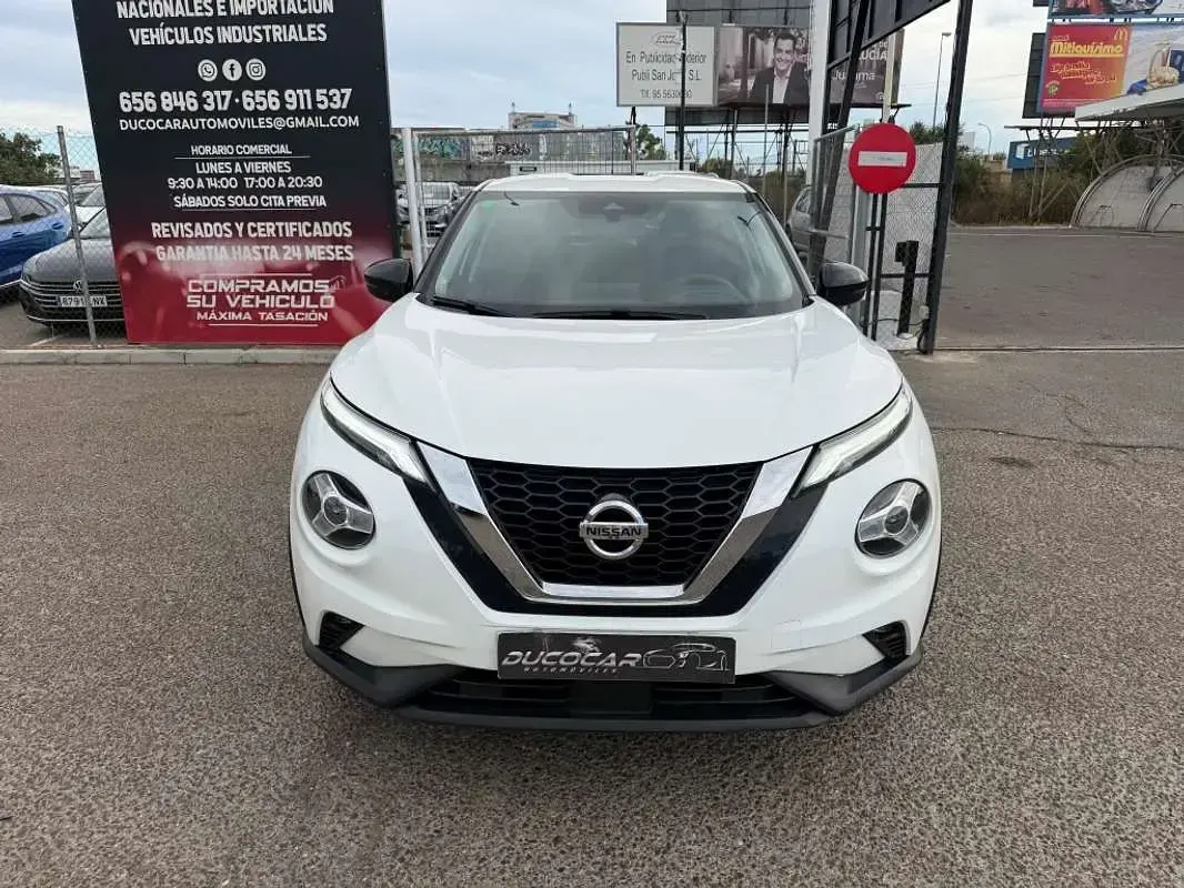 Usado Nissan Juke Acenta 114 CV (83 kW) 2022 Blanco SUV