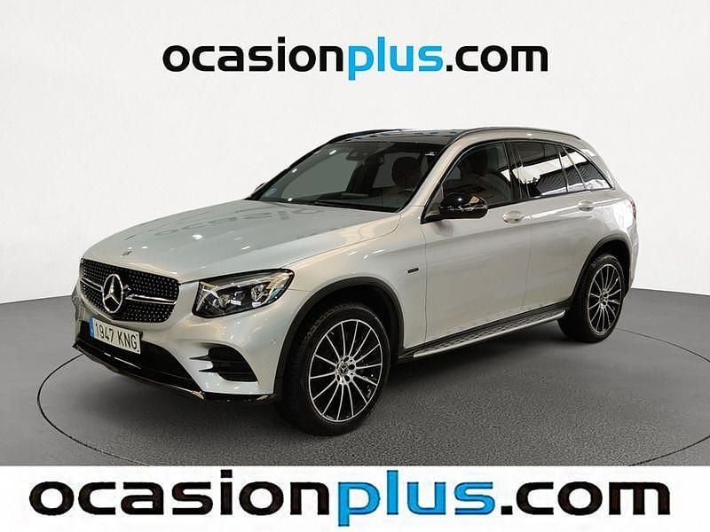 Gris plata Usado 2018 Mercedes GLC350 AMG SUV | 28.991 € (Precio justo) - Imagen 1/4