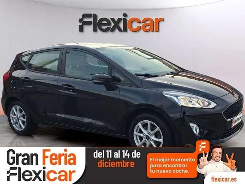 Negro Usado 2018 Ford Fiesta Trend+ Utilitario | 8490 € (Precio justo) - Imagen 1/4