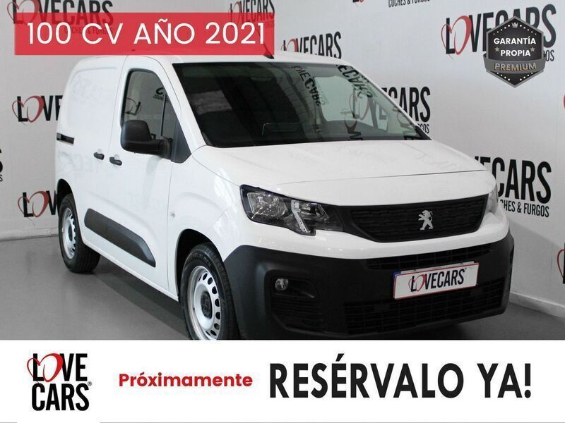 Blanco Usado 2021 Peugeot Partner S Monovolumen | 8700 € - Imagen 1/1