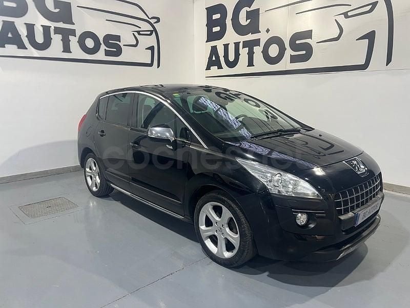 Usado Peugeot 3008 Sport 150 CV (110 kW) 2009 Negro Familiar