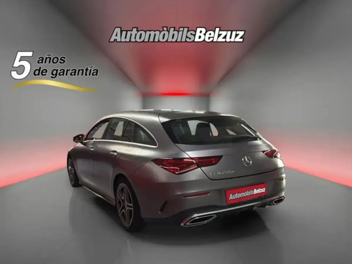 Usado Mercedes CLA200 150 CV (110 kW) 2021 Gris Coupe