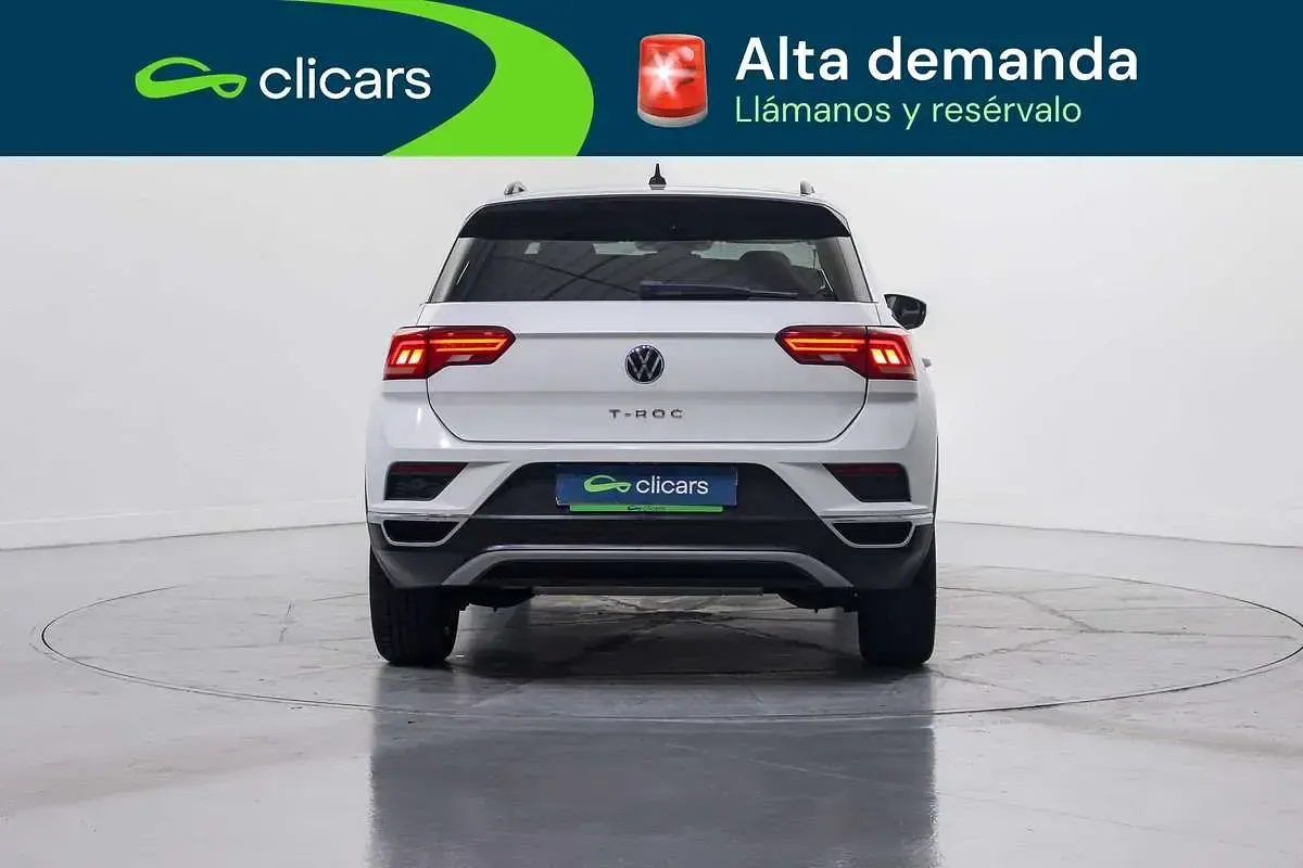 Usado VW T-Roc Advance 150 CV (110 kW) 2020 Blanco SUV
