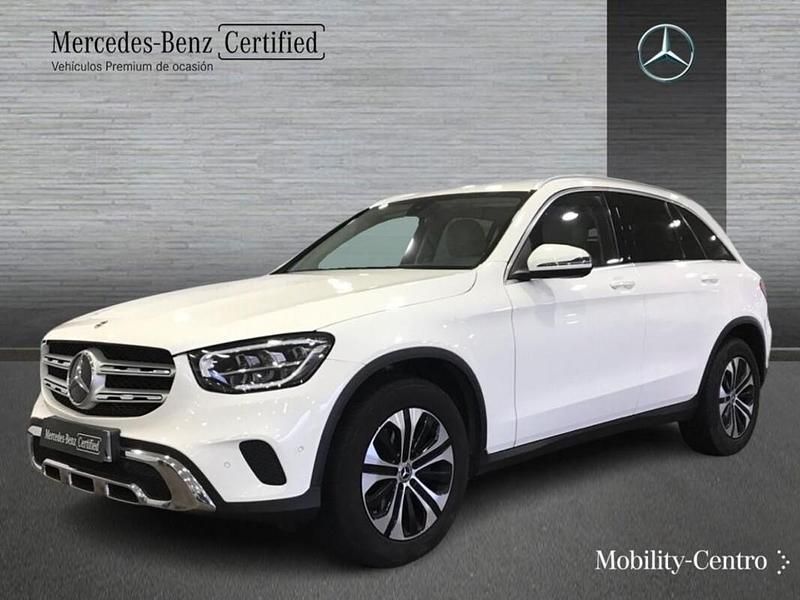Blanco polar pintura unicolor Usado 2022 Mercedes GLC220 | 36.900 € (Precio justo) - Imagen 1/4