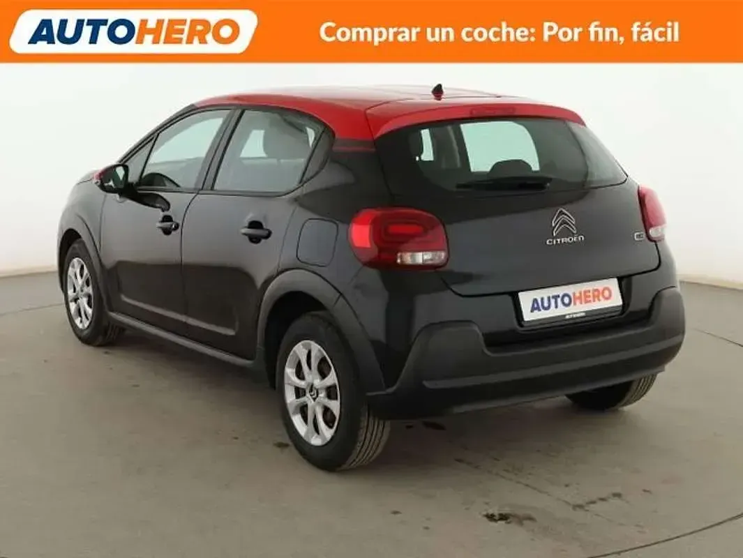 Usado Citroën C3 Feel 75 CV (55 kW) 2017 Negro Utilitario