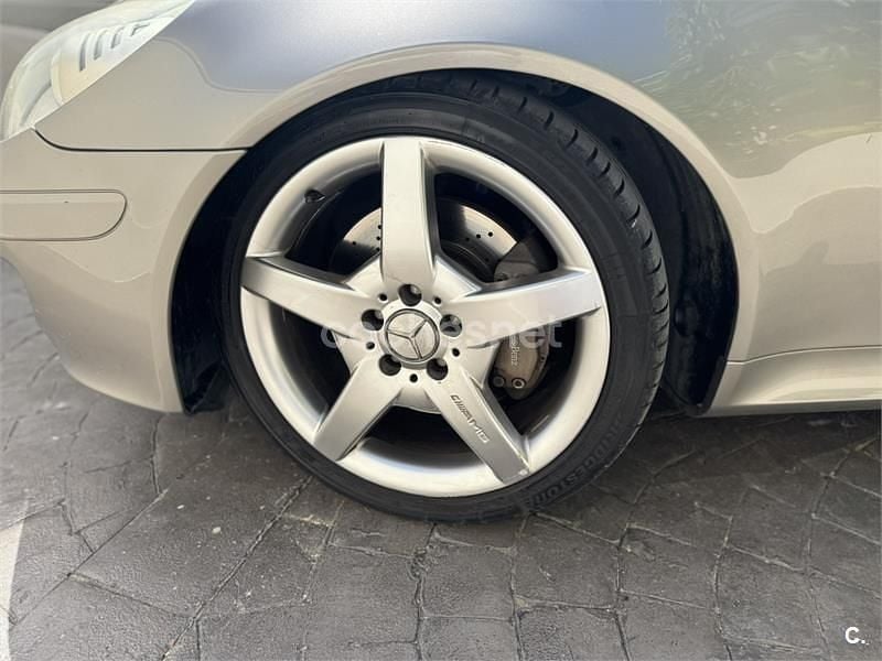 Usado Mercedes SLK350 272 CV (200 kW) 2005 Gris / plata Descapotable