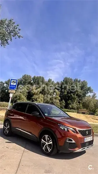 Usado Peugeot 3008 GT-line 150 CV (110 kW) 2017 Marrón SUV