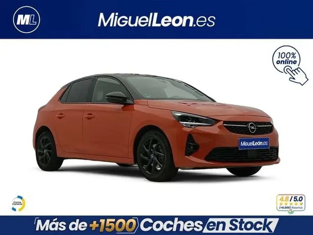 Usado Opel Corsa GS Line 101 CV (74 kW) 2022 Naranja Utilitario