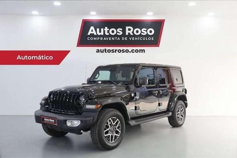 Usado Jeep Wrangler Sahara 381 CV (280 kW) 2023 Gris SUV
