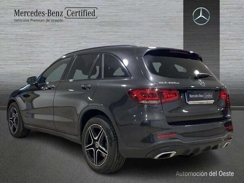 Usado Mercedes GLC220 AMG line 196 CV (144 kW) 2021 Gris SUV