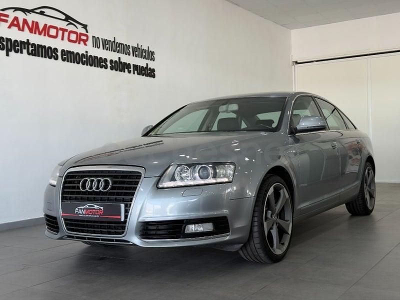 Usado Audi A6 S-Line 170 CV (125 kW) 2010 Gris / plata Familiar