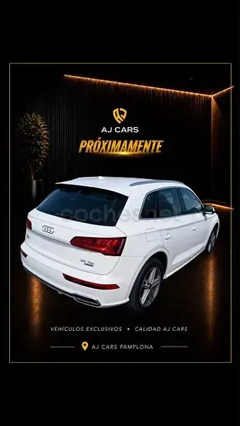Usado Audi Q5 S-Line 163 CV (119 kW) 2020 Blanco SUV
