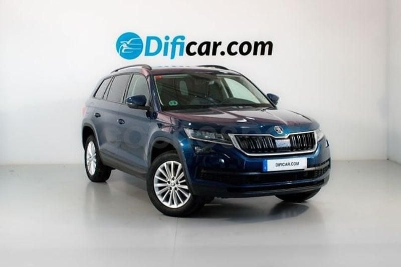 Usado Skoda Kodiaq Ambition 150 CV (110 kW) 2019 Azul SUV