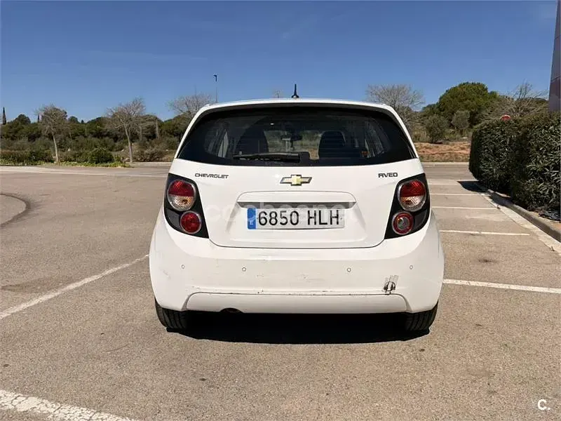 Usado Chevrolet Aveo LTZ 95 CV (69 kW) 2012 Blanco Berlina