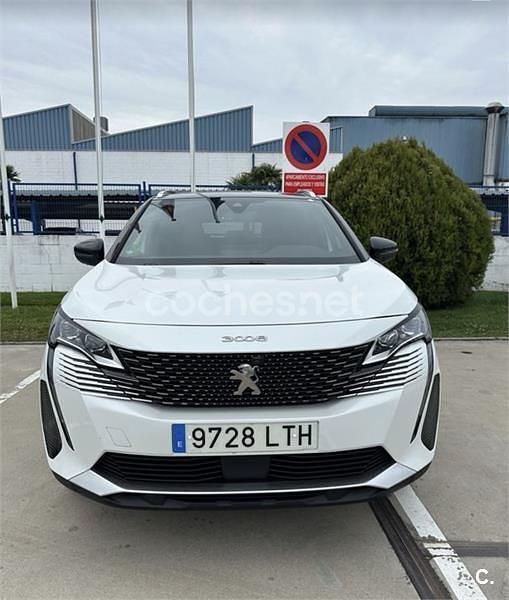 Usado Peugeot 3008 GT-line 130 CV (95 kW) 2021 Blanco SUV