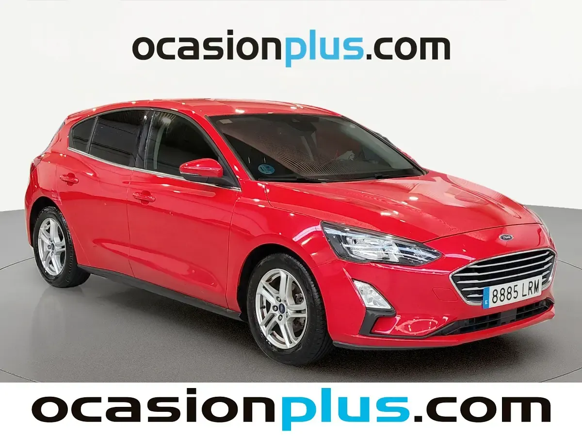 Usado Ford Focus Trend+ 125 CV (91 kW) 2021 Rojo Utilitario