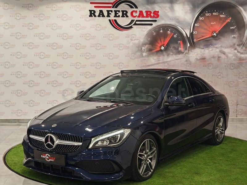 Usado Mercedes CLA200 136 CV (100 kW) 2019 Azul Berlina