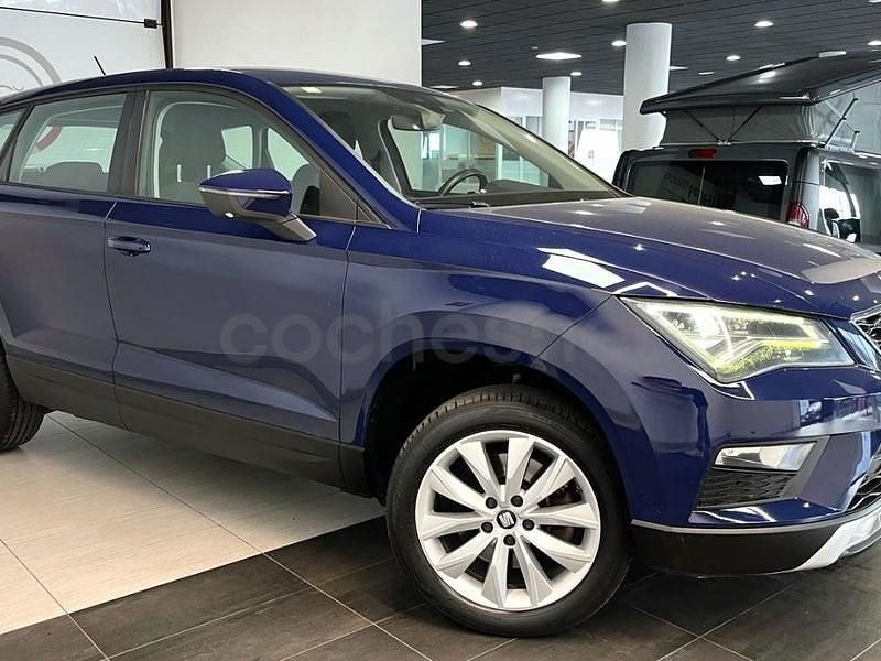 Usado Seat Ateca Style 116 CV (85 kW) 2017 Azul SUV