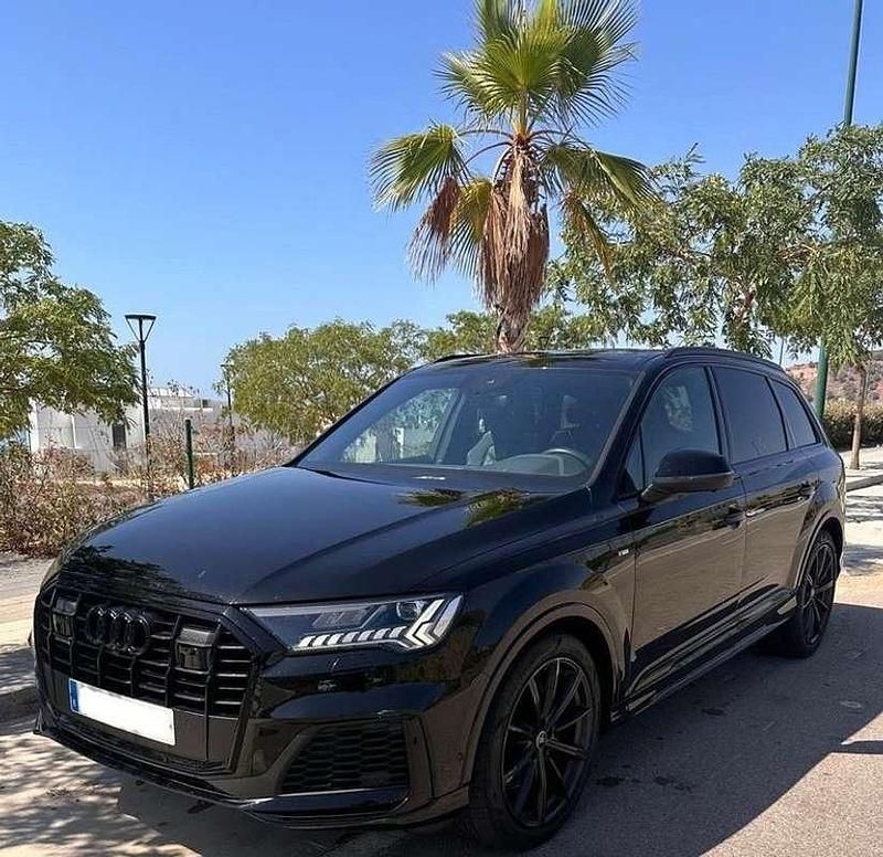 Negro Usado 2021 Audi Q7 Ambiente SUV | 60.900 € (Precio justo) - Imagen 1/4