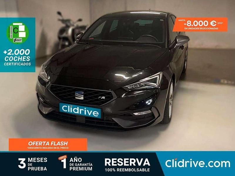 Negro Usado 2022 Seat Leon ST FR Familiar | 23.990 € (Un poco caro) - Imagen 1/3