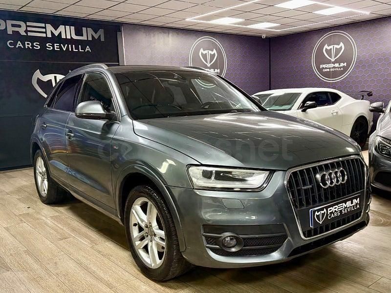 Usado Audi Q3 Ambition 177 CV (130 kW) 2012 Gris / plata SUV