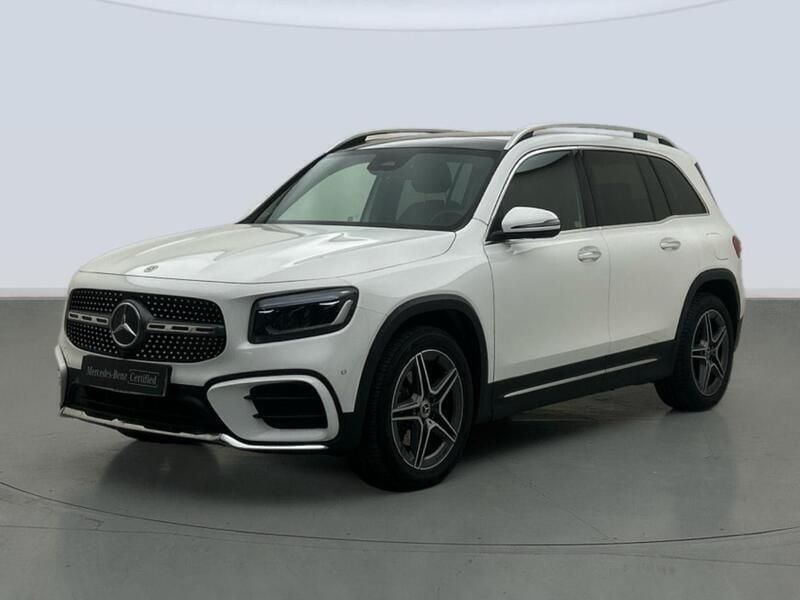 Blanco Usado 2024 Mercedes GLB200 SUV | 48.900 € (Un poco caro) - Imagen 1/4