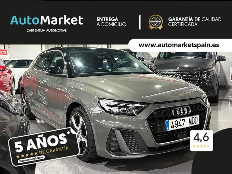 Verde Usado 2022 Audi A1 Sportback S-Line Utilitario | 16.900 € (Precio justo) - Imagen 1/4
