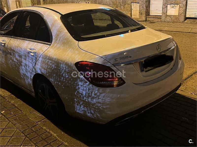 Usado Mercedes C350e 279 CV (205 kW) 2018 Blanco Berlina