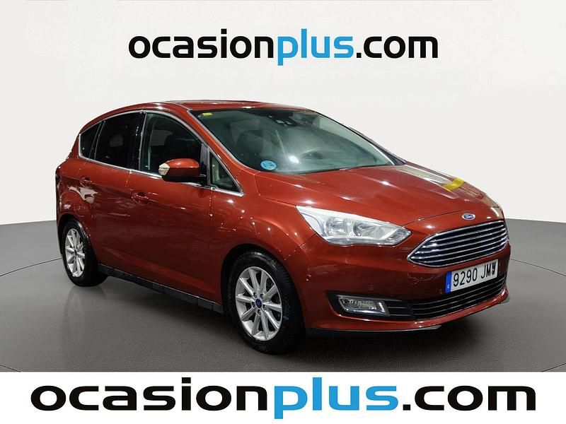 Usado Ford C-MAX Titanium 150 CV (110 kW) 2016 Rojo Monovolumen
