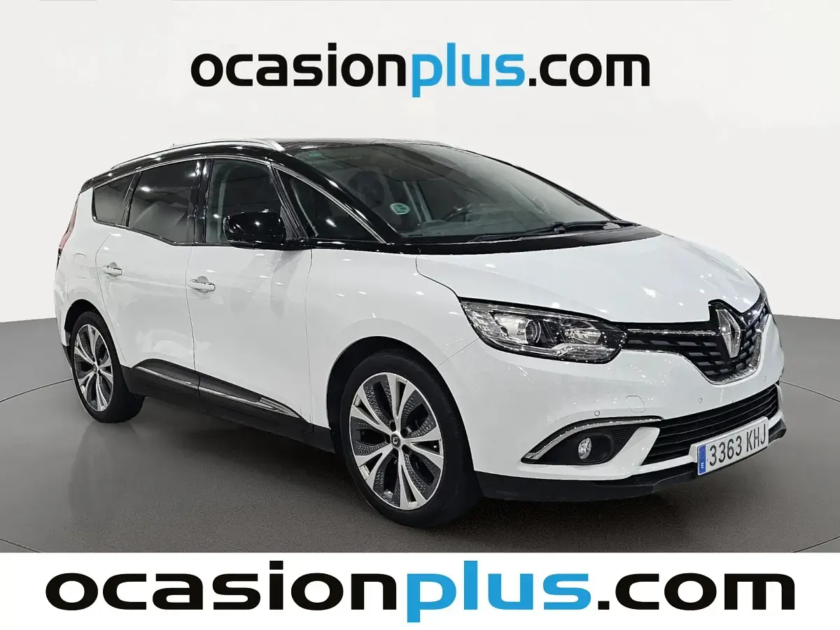 Usado Renault Grand Scénic IV Zen 110 CV (80 kW) 2018 Blanco Monovolumen