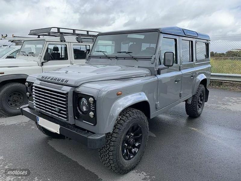 Usado Land Rover Defender SE 122 CV (89 kW) 2014 Gris SUV