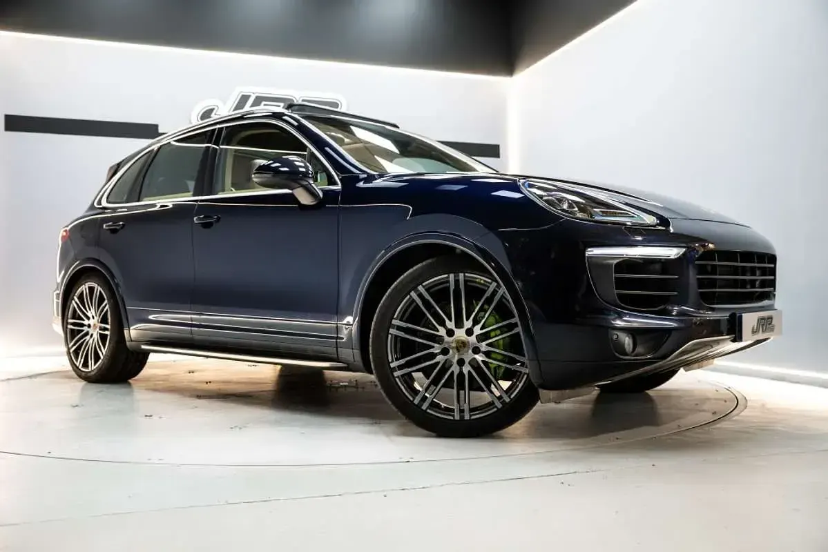 Usado Porsche Cayenne S 385 CV (283 kW) 2014 Azul SUV